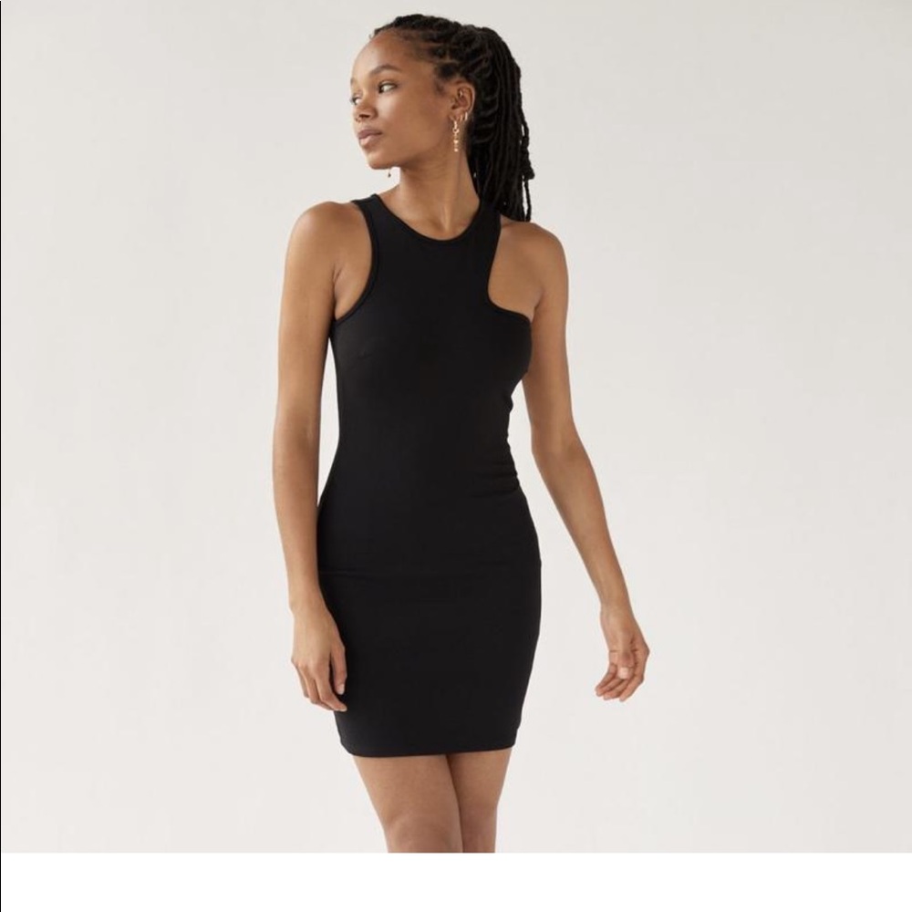 NWT: UO Asymmetrical Dress (black)